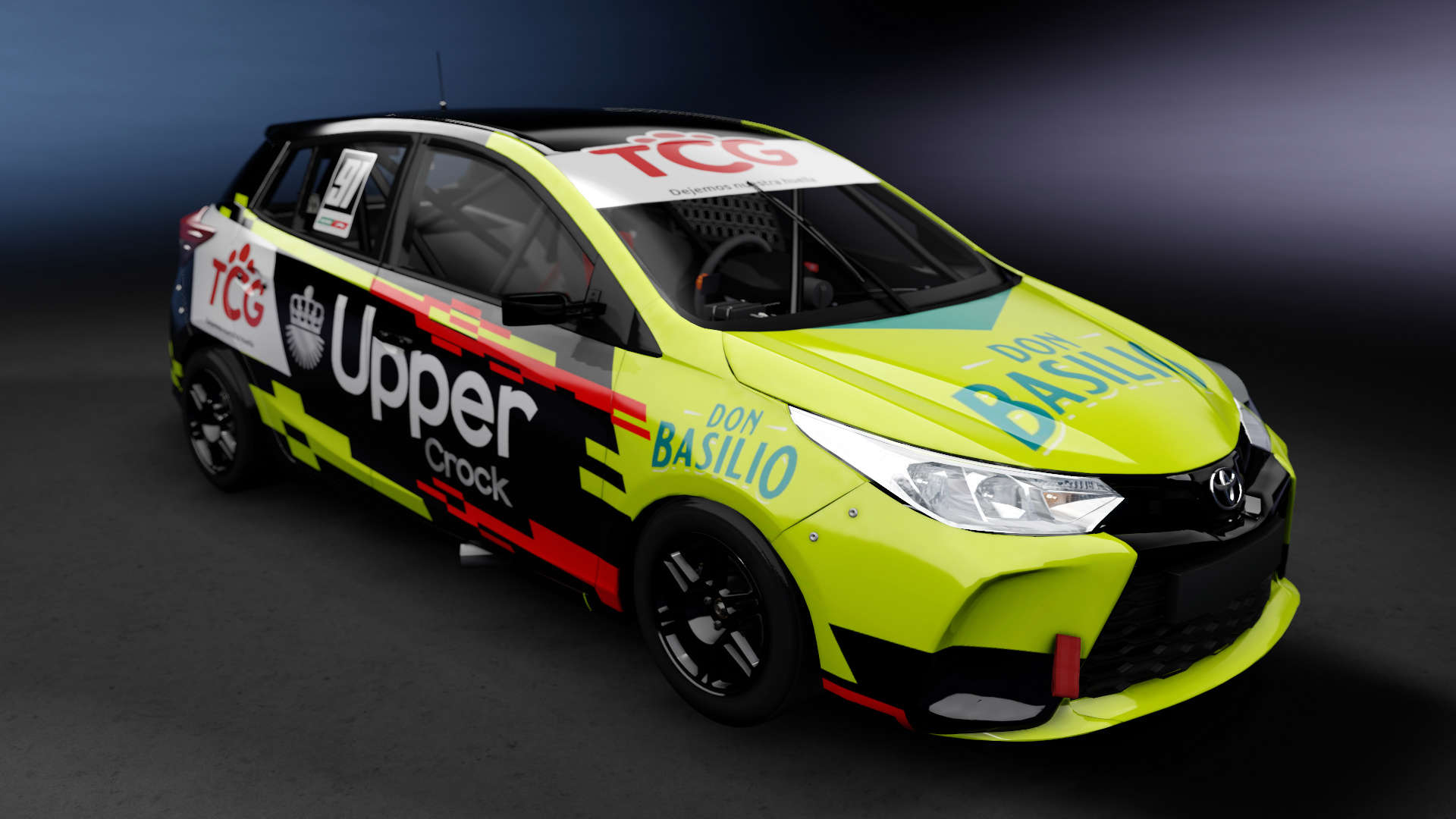 Toyota Yaris en Assetto Corsa